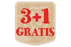 Stickers 3+1 gratis